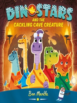 cover image of Dinostars and the Cackling Cave Creature